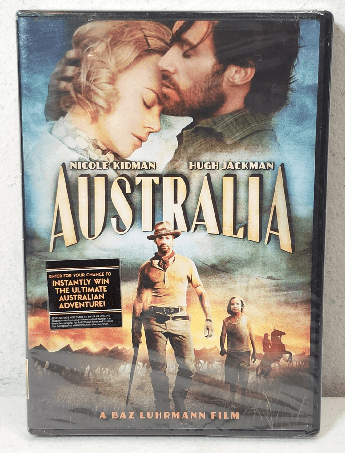 Australia DVD Movie Nicole Kidman Hugh Jackman NEW