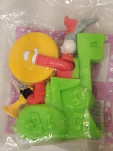 1994 McDonalds Happy Meal Birthday Train Looney Tunes #14 Kids Toy Sealed NEW - Thumbnail 2