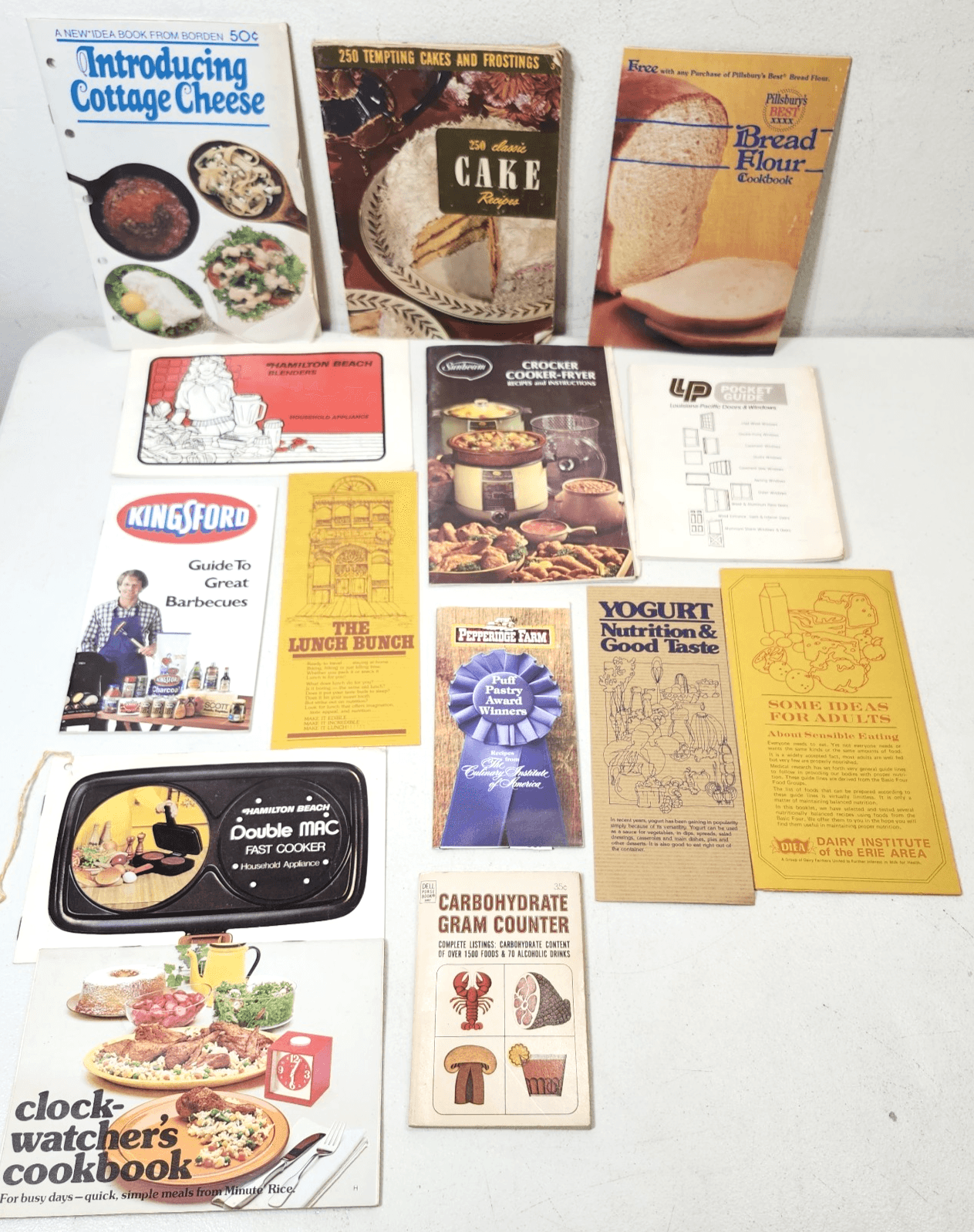 Lot of Vintage Cookbook Advertising Recipes Booklets (14 items) Variety