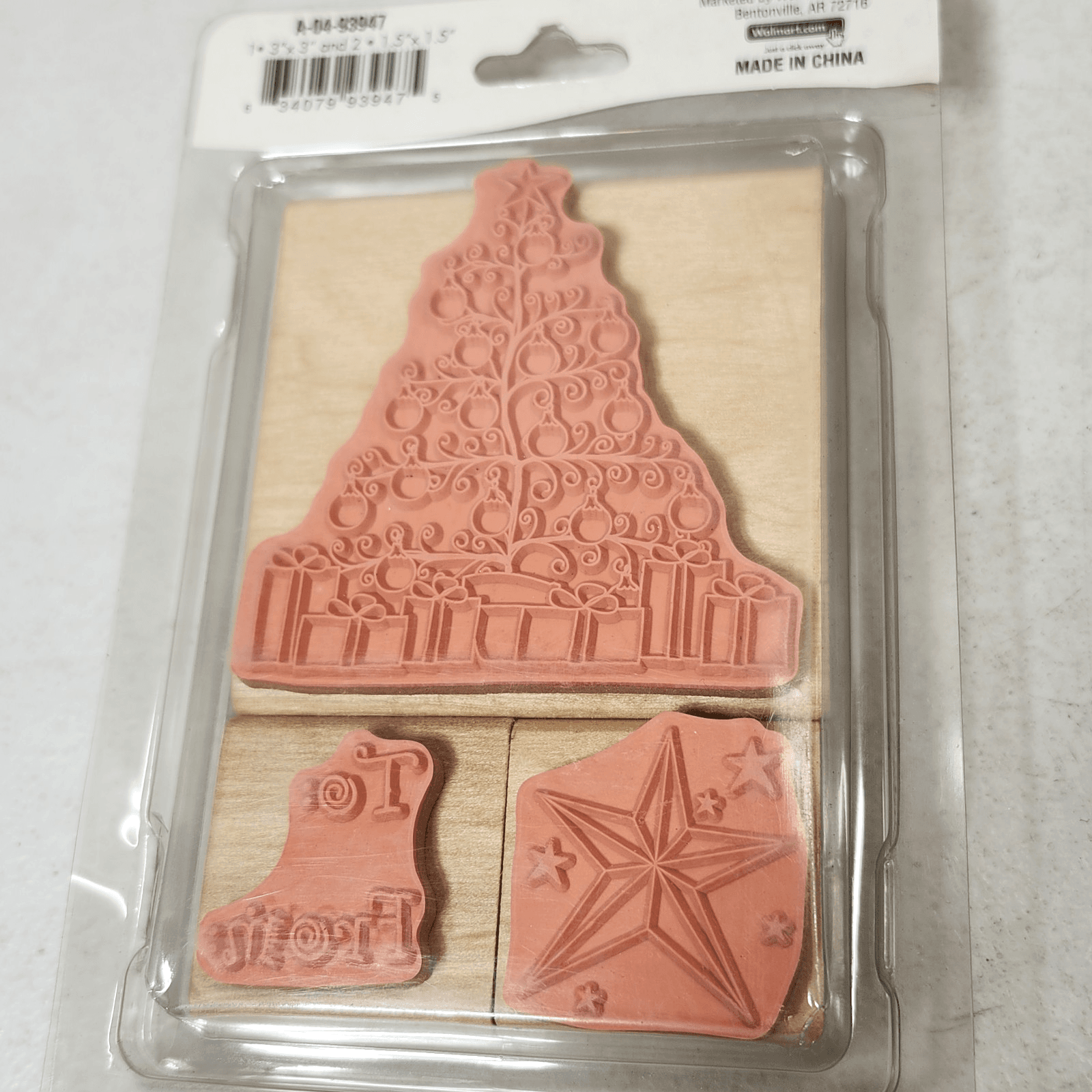 Stampin Up Teddy & Friends Wooden Stamp Set Holiday Time Xmas Bundle Lot - Thumbnail 5
