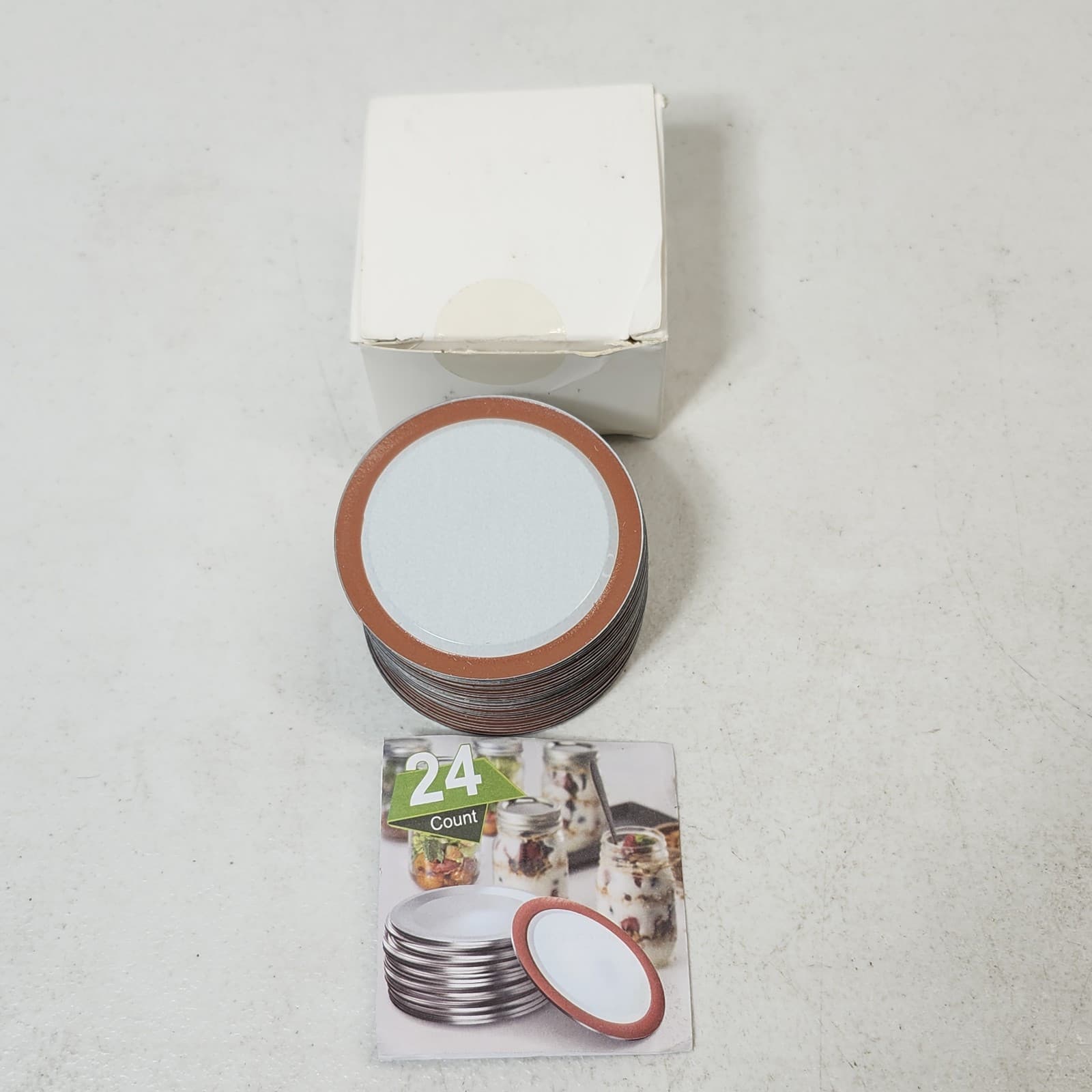 Mason Jar Lids for Canning 28 Piece Count Regular Mouth - Thumbnail 3