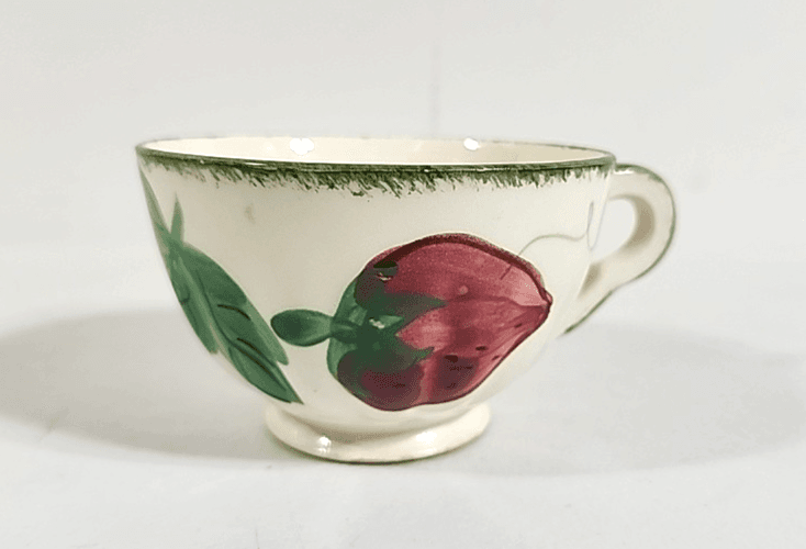 Vintage Blue Ridge Southern Potteries Strawberry Tea Cup USA