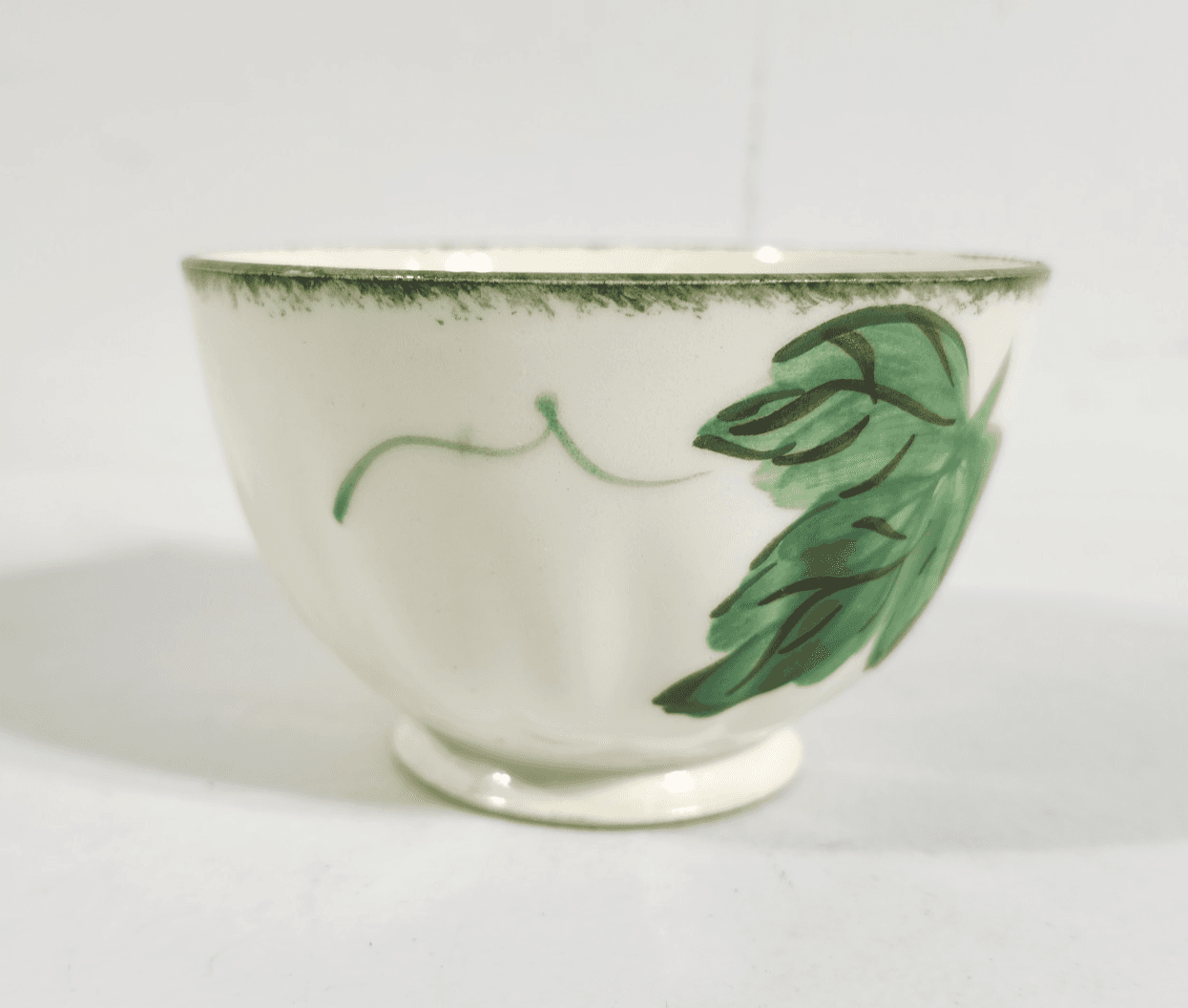 Vintage Blue Ridge Southern Potteries Strawberry Tea Cup USA - Thumbnail 4