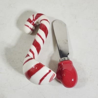 Hallmark Mittens Candy Snack Dish Set With Utensils - Thumbnail 3