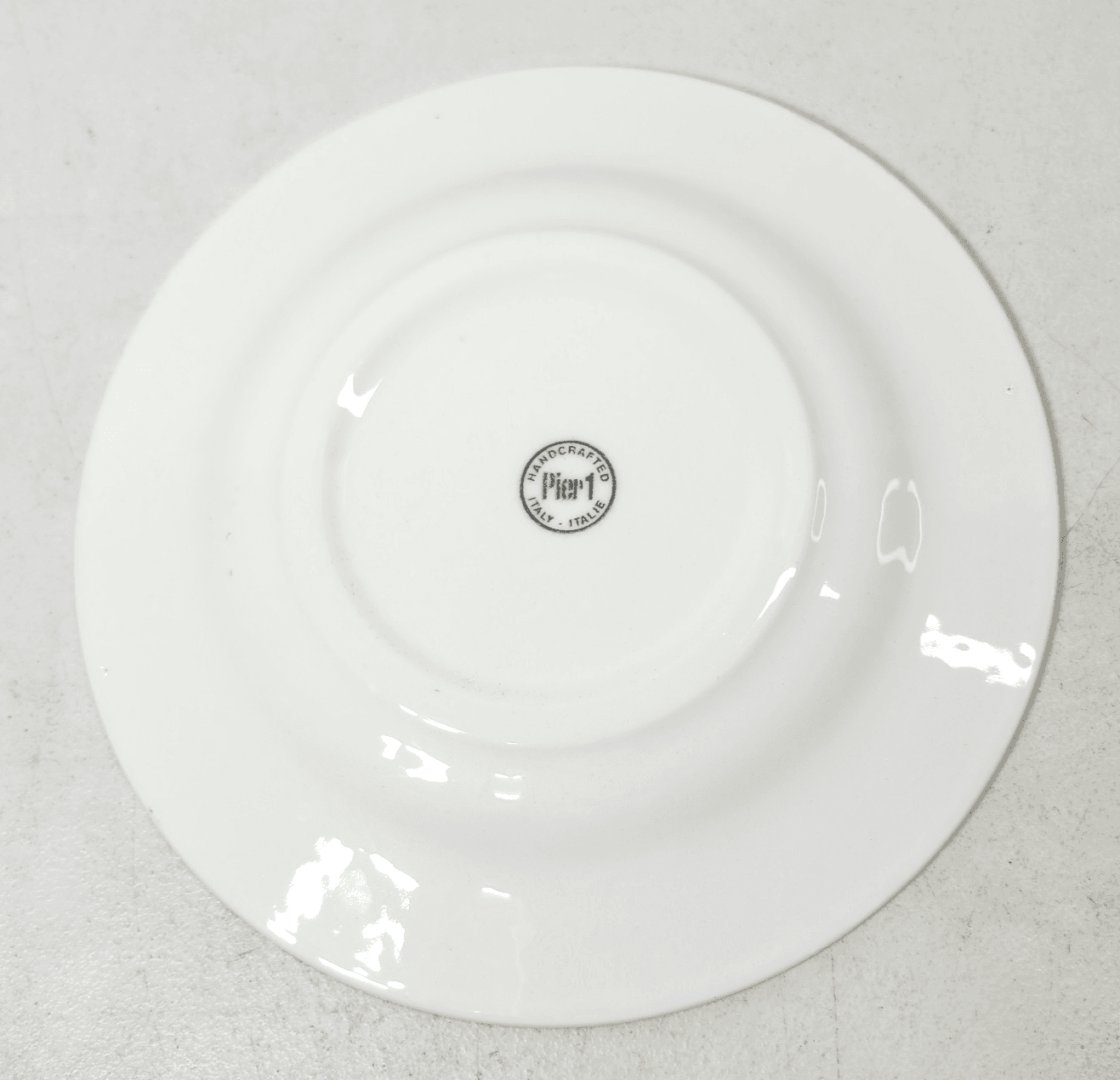 Pier 1 Dinner Plate Made In Italy Handpainted Fruit 10.5" - Thumbnail 4