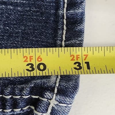 Premiere Blue Jeans By Rue 21 With Embellishments Women's Size 11/12R - Thumbnail 3