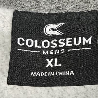 Colosseum Penn State Men's Size XLarge 1/4 Zip Gray Long Sleeve W/Pockets - Thumbnail 5