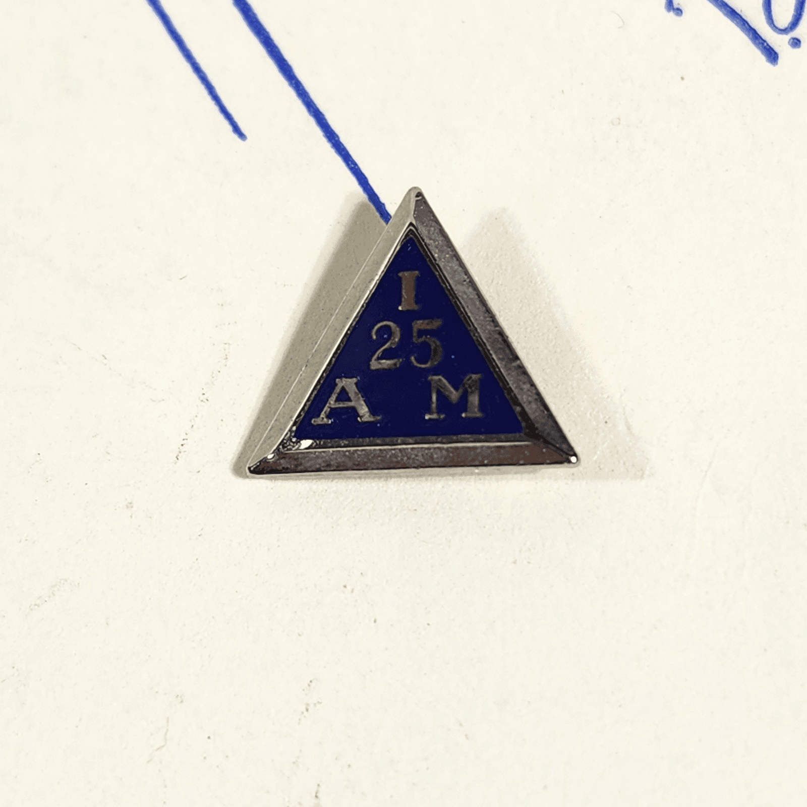 International Association Of Machinist 25 Years Service Pin Bastian Bros - Thumbnail 2