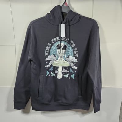 Airwalk Hoodie Mens S Pullover Hooded Sweatshirt Graphic Grunge Skater NEW - Thumbnail 5