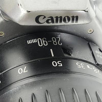 Canon EOS Rebel K2 35mm SLR Camera with 28-90mm Lens No Battery - Thumbnail 7