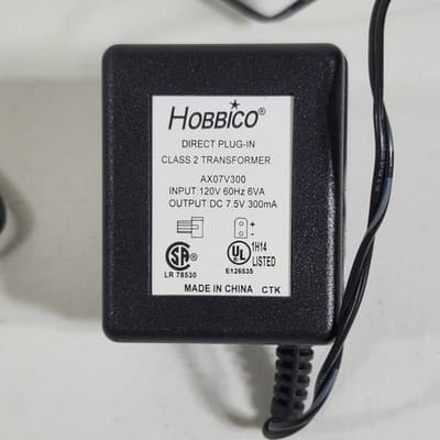Hobbico 7.5 Volt Charger Cord Adapter Transformer - Thumbnail 2