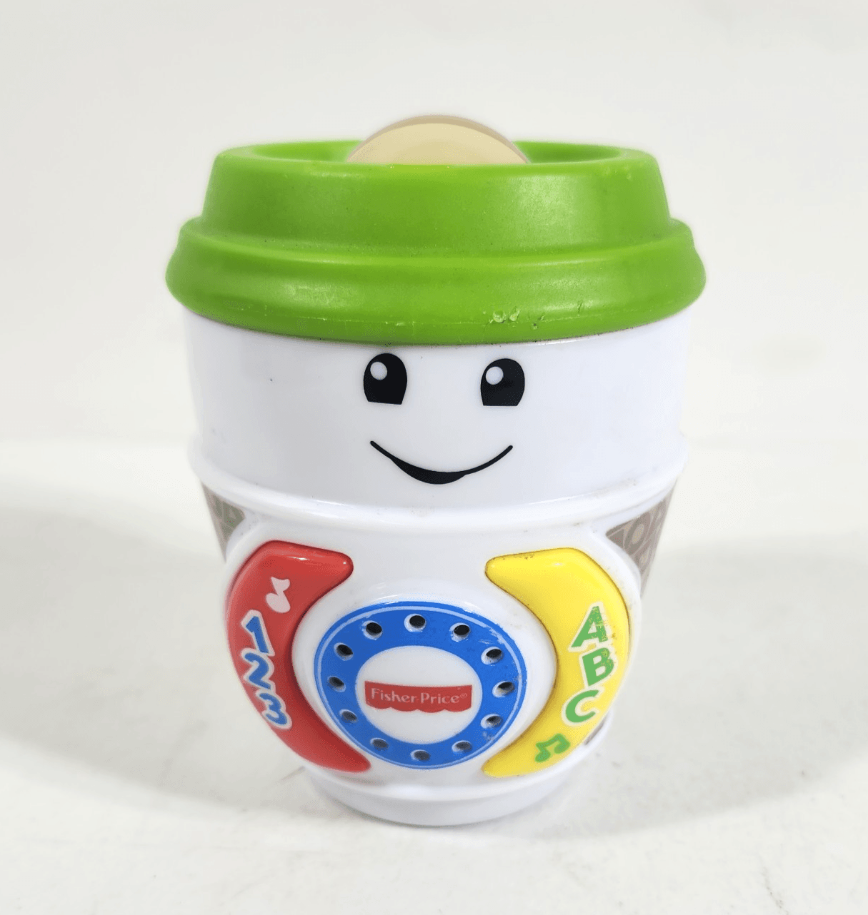 Fisher- Price Latte Cup. Infant Learning Toy ABC's, 123's & Music Tested - Thumbnail 2