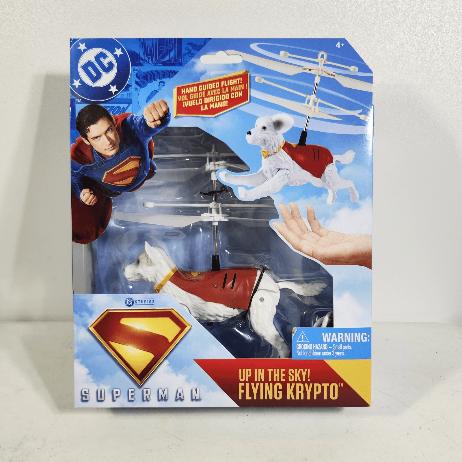 DC Comics Superman Handheld Flying Krypto Toy Vehicle NEW - Thumbnail 2