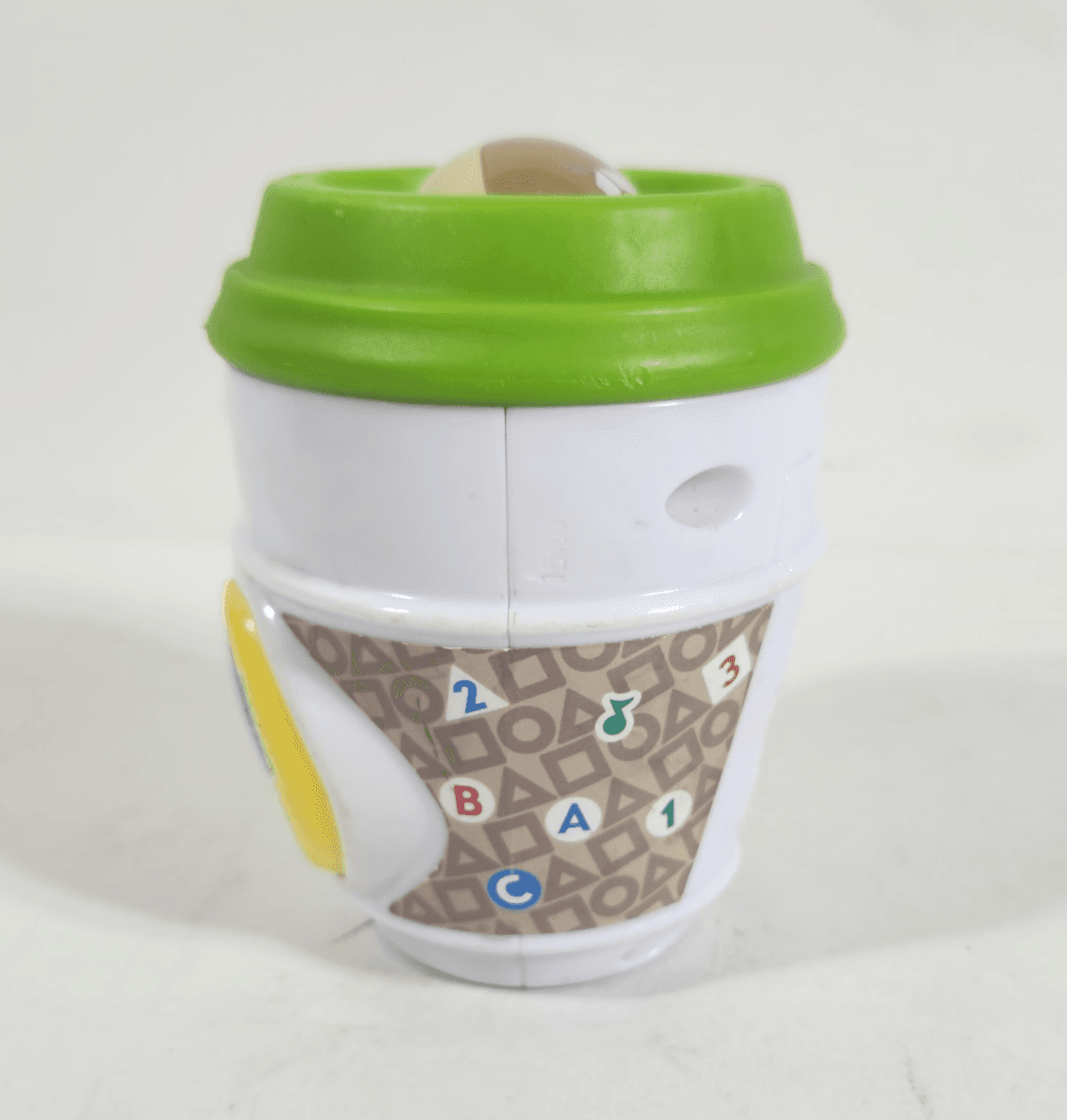 Fisher- Price Latte Cup. Infant Learning Toy ABC's, 123's & Music Tested - Thumbnail 3
