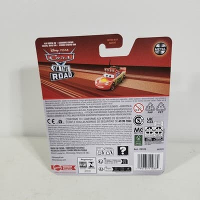 Disney Pixar Cryptic Buster Lightning Mcqueen Red 1/55 Car Toy Vehicle Mattel - Thumbnail 5