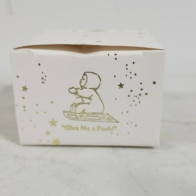 Give Me A Push! Snowbabies Dept. 56 Pewter Miniatures 7601-05 - Thumbnail 7