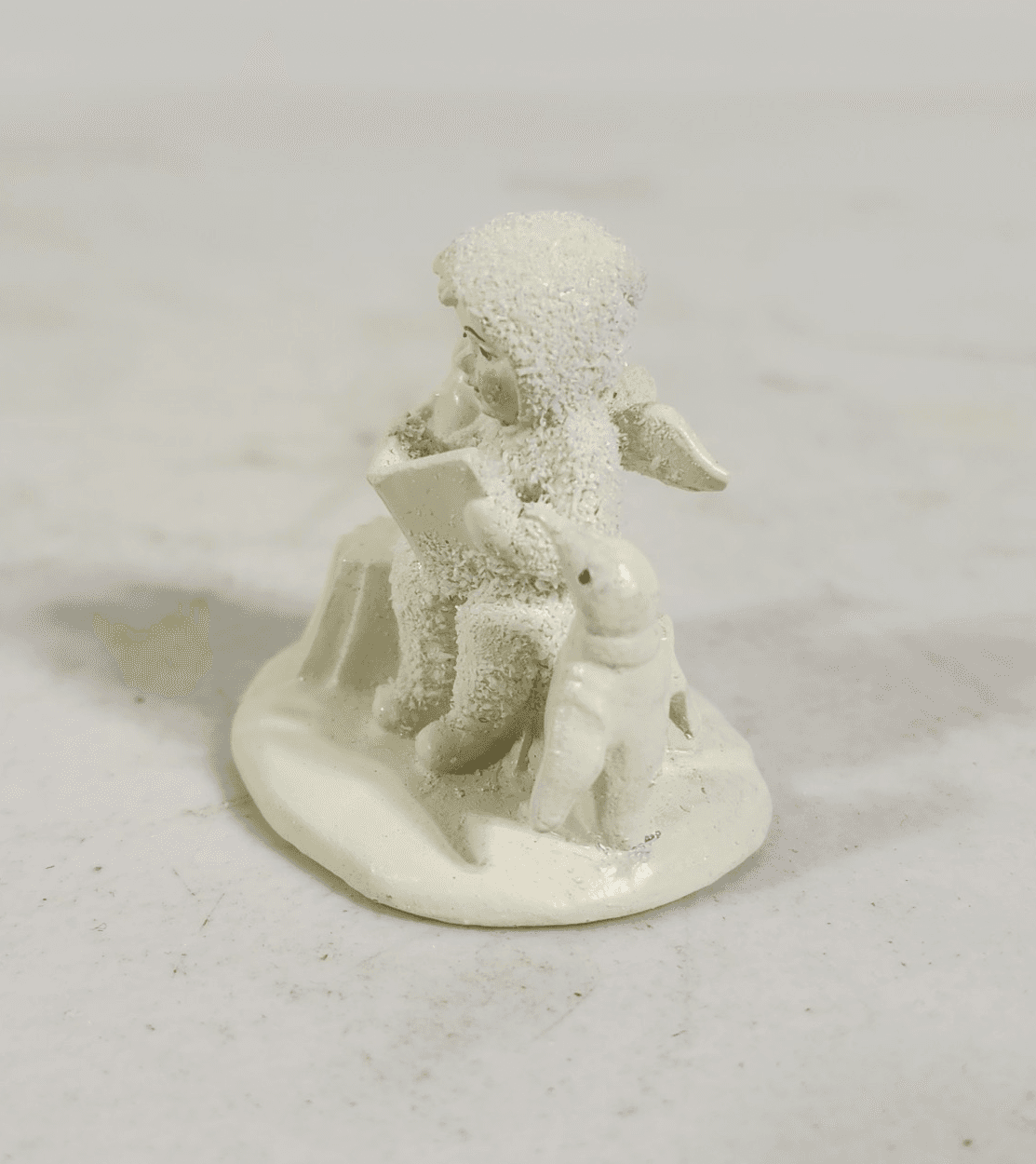 Snowbabies Miniatures “Read Me A Story" Handpainted Pewter Figurine 7622-8 - Thumbnail 3
