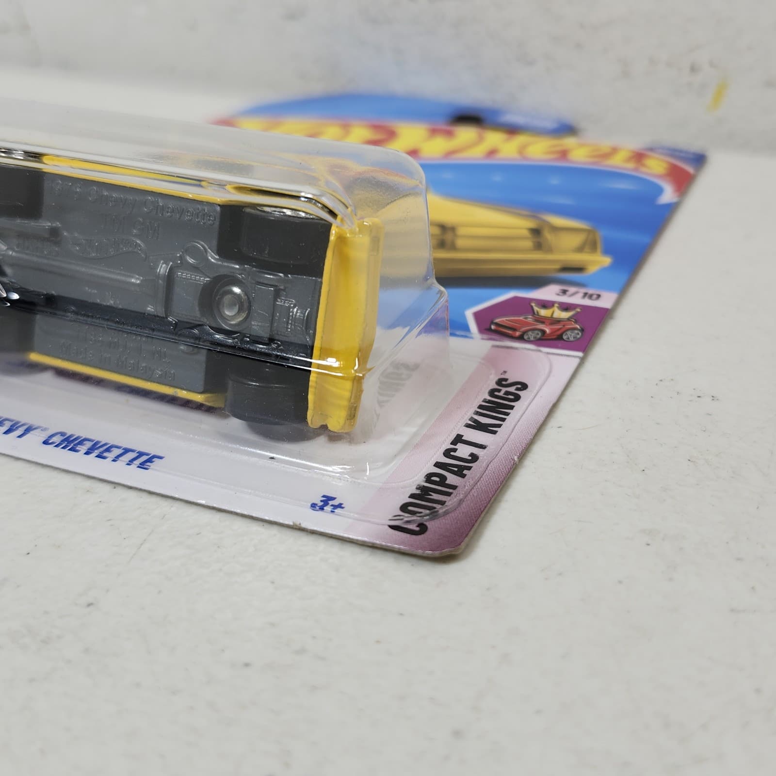 2025 Hot Wheels '76 Chevy Chevette Compact Kings Yellow Car 1/64 Toy Vehicle NEW - Thumbnail 6
