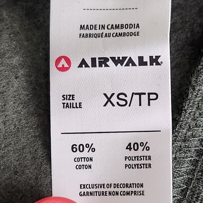 Airwalk Hoodie Mens XS Pullover Hooded Sweatshirt Graphic Grunge Skater NEW - Thumbnail 10