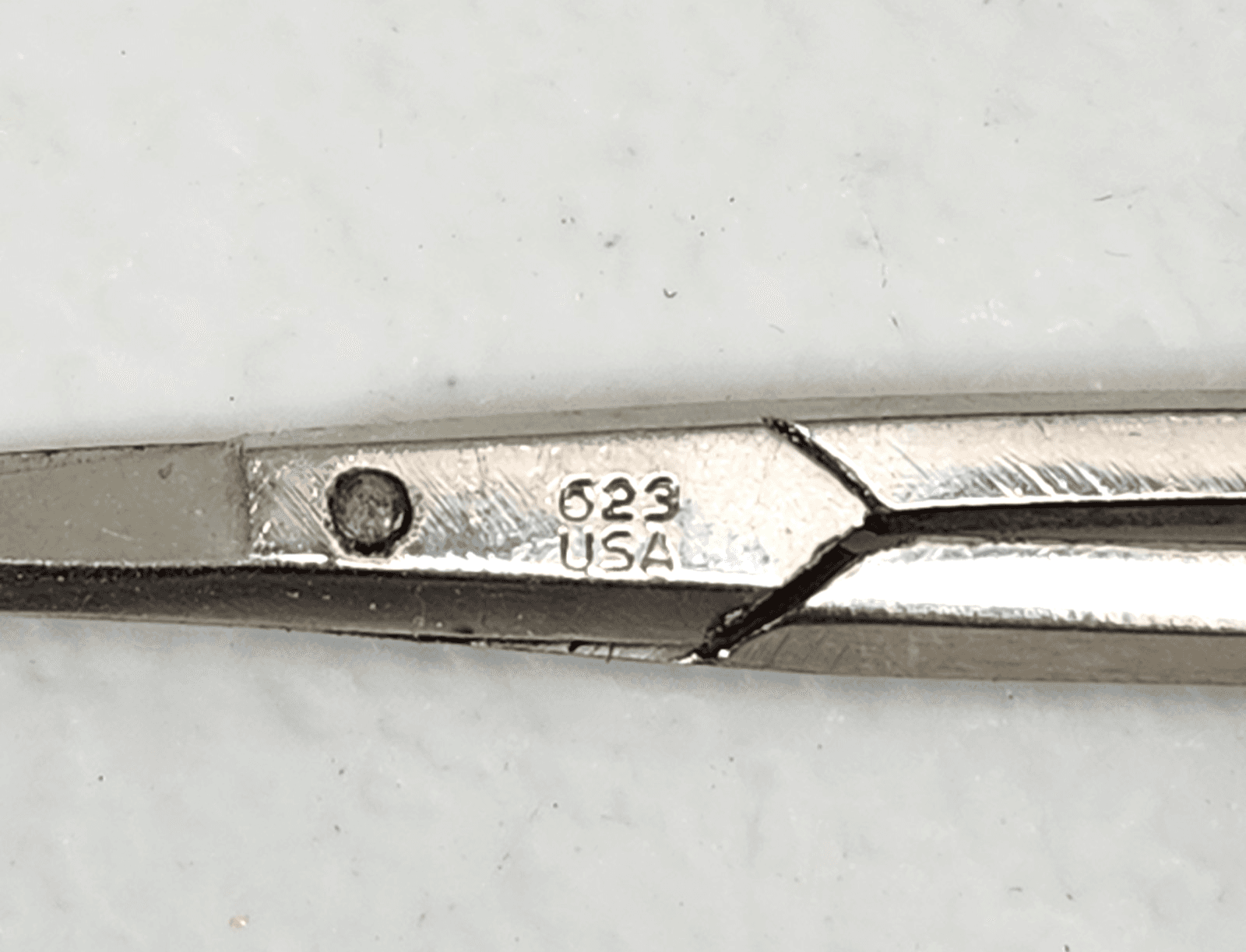Vintage Scissors Millers Forge 623 USA Small Detail - Thumbnail 7