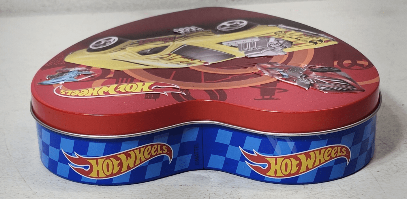 Hot Wheels Metal Collectible Tin Heart Shaped - Thumbnail 5
