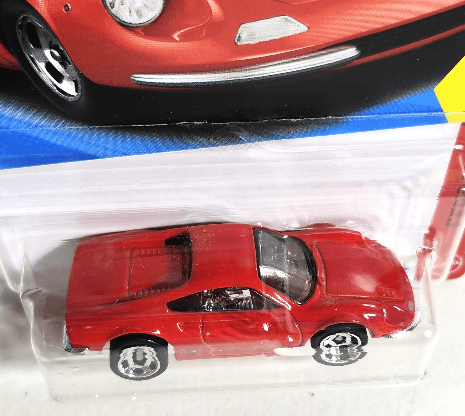 2026 Hot Wheels Ferrari Dino 206 GT Red Car 1/64 Toy Vehicle NEW - Thumbnail 3