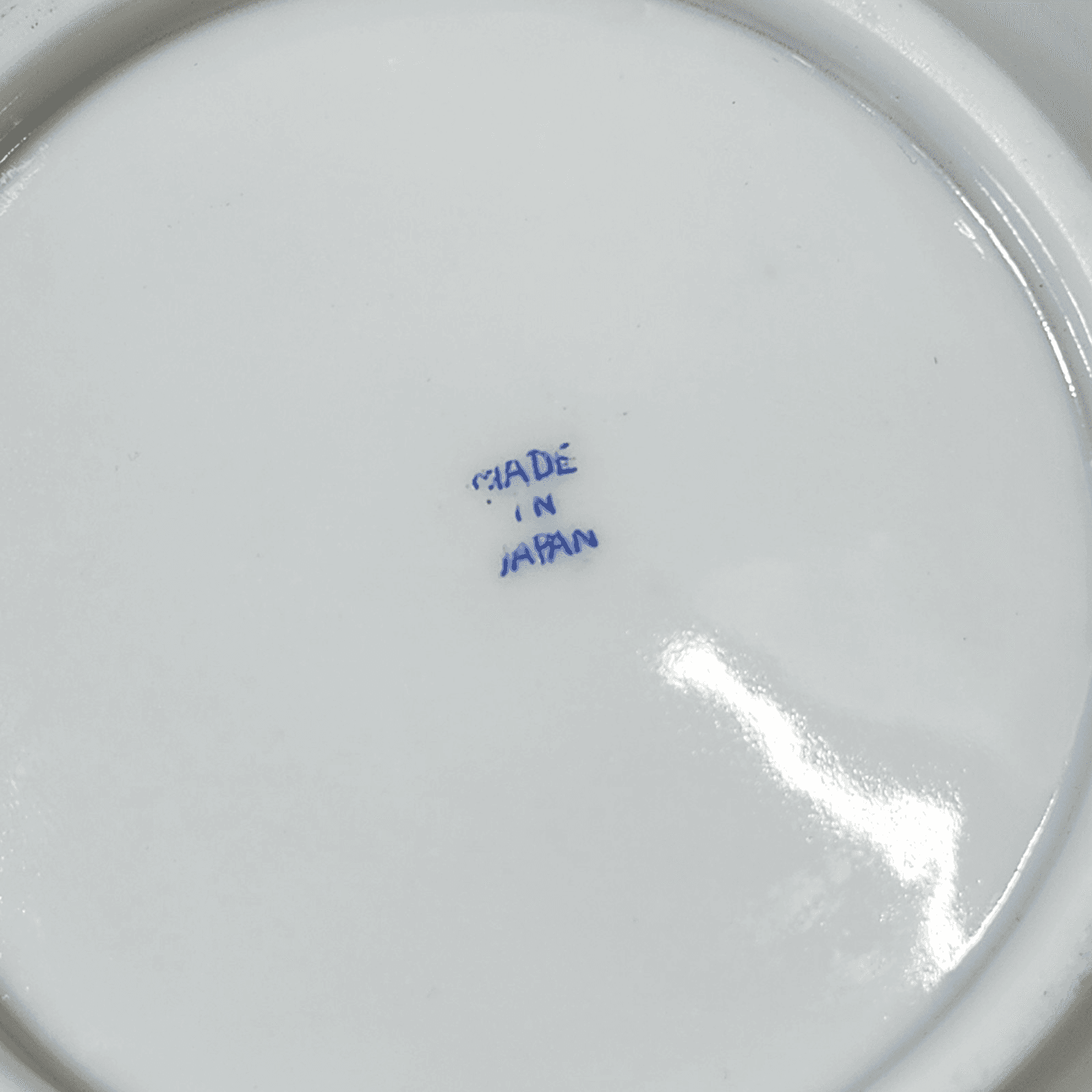 Vintage Floral Plate Trinket 6" Home Decor Made In Japan Hand Painted Porcelain - Thumbnail 5