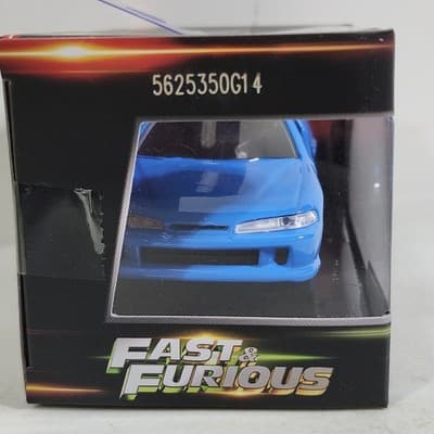 2026 Jada 25 Years Of Fast & Furious Mia's Acura Integra Blue Car 1/32 Toy NEW - Thumbnail 3