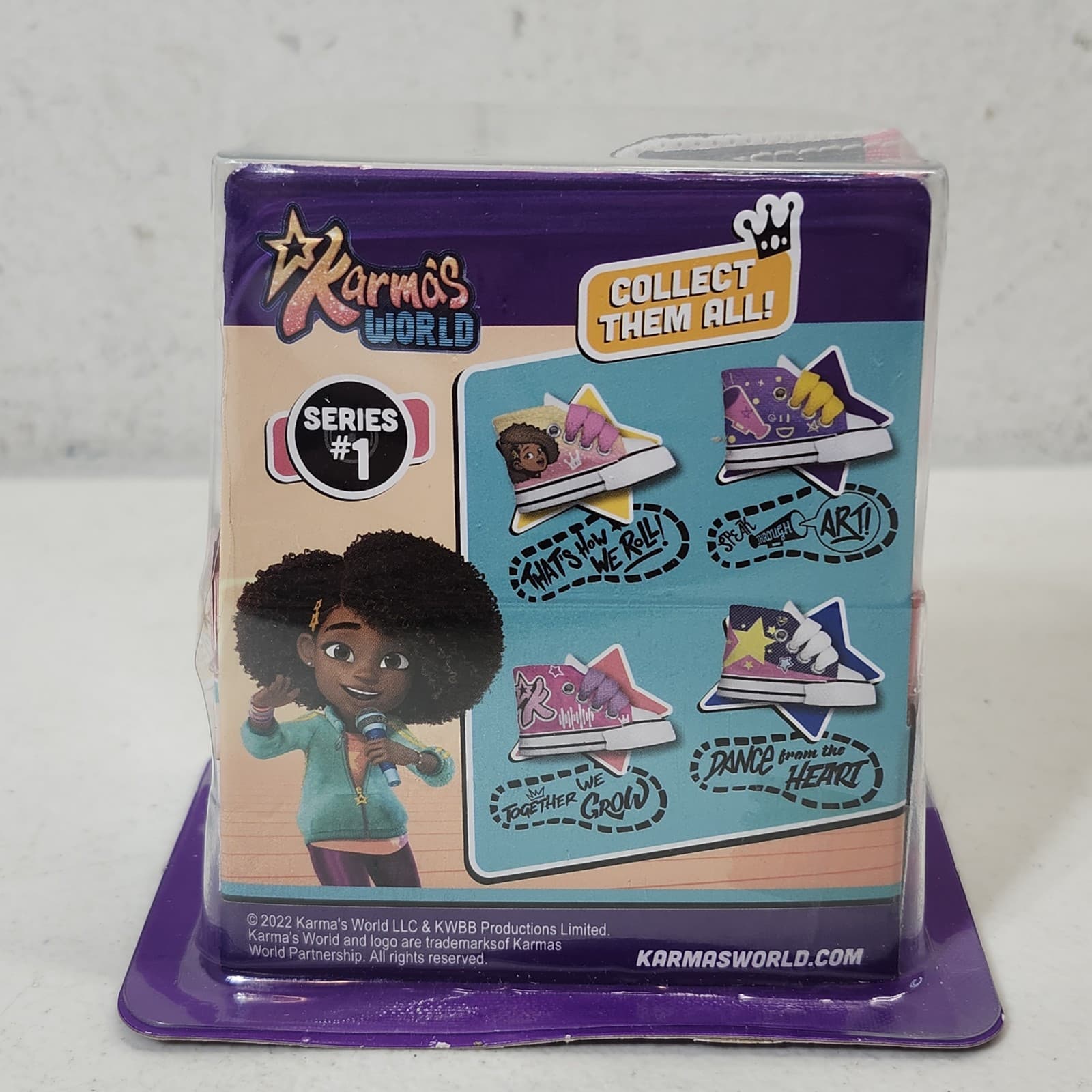 2 Karma’s World Ultimate Statement Activity Rubber Shoe Stamp NEW - Thumbnail 6
