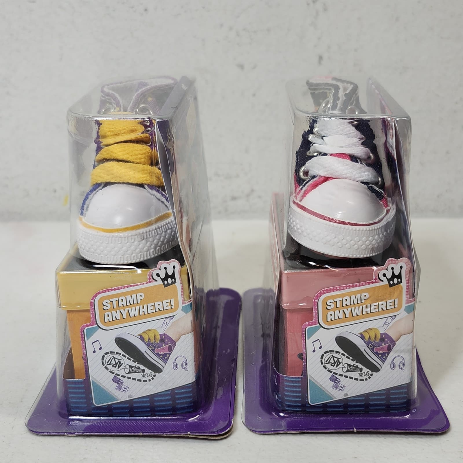 2 Karma’s World Ultimate Statement Activity Rubber Shoe Stamp NEW - Thumbnail 7
