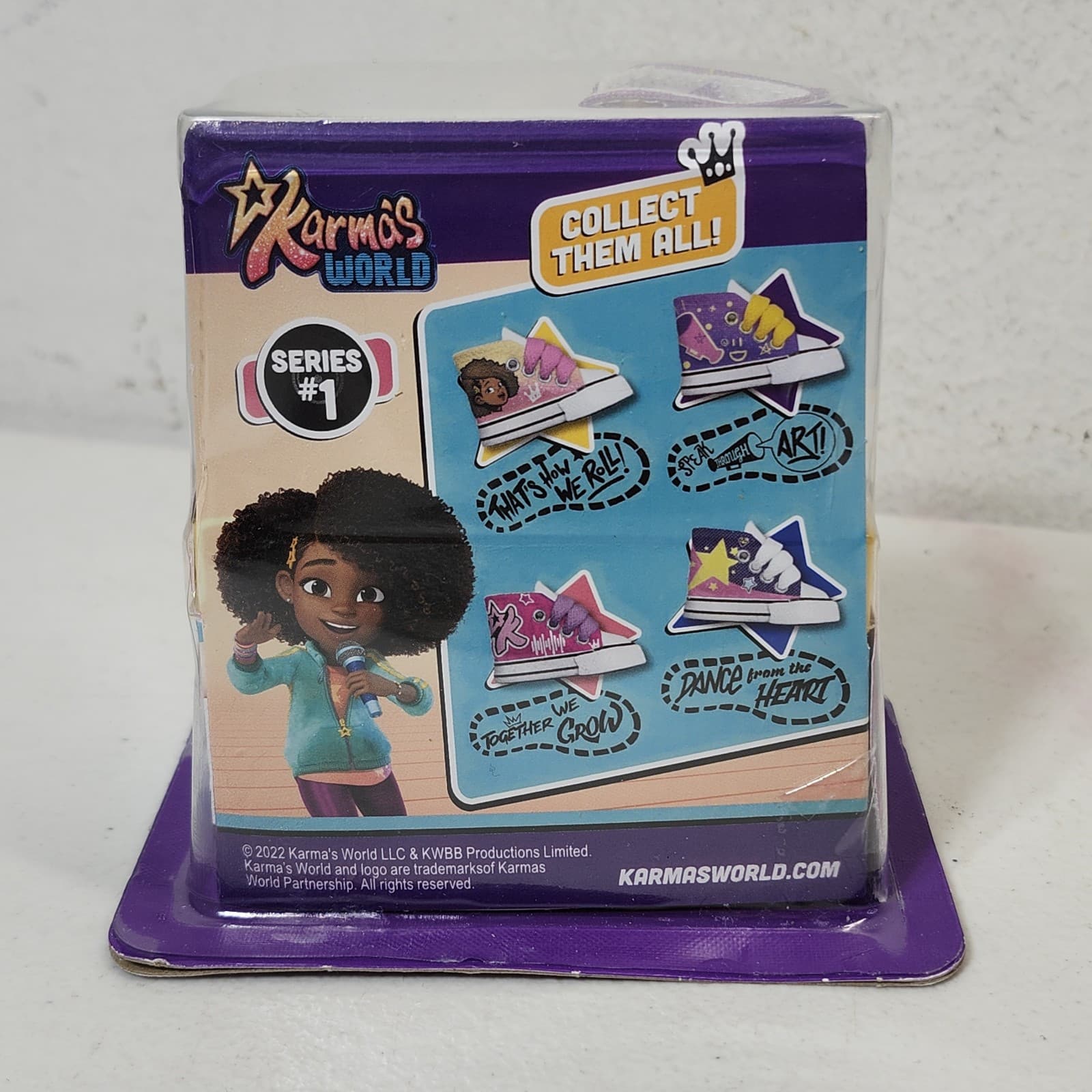 2 Karma’s World Ultimate Statement Activity Rubber Shoe Stamp NEW - Thumbnail 5