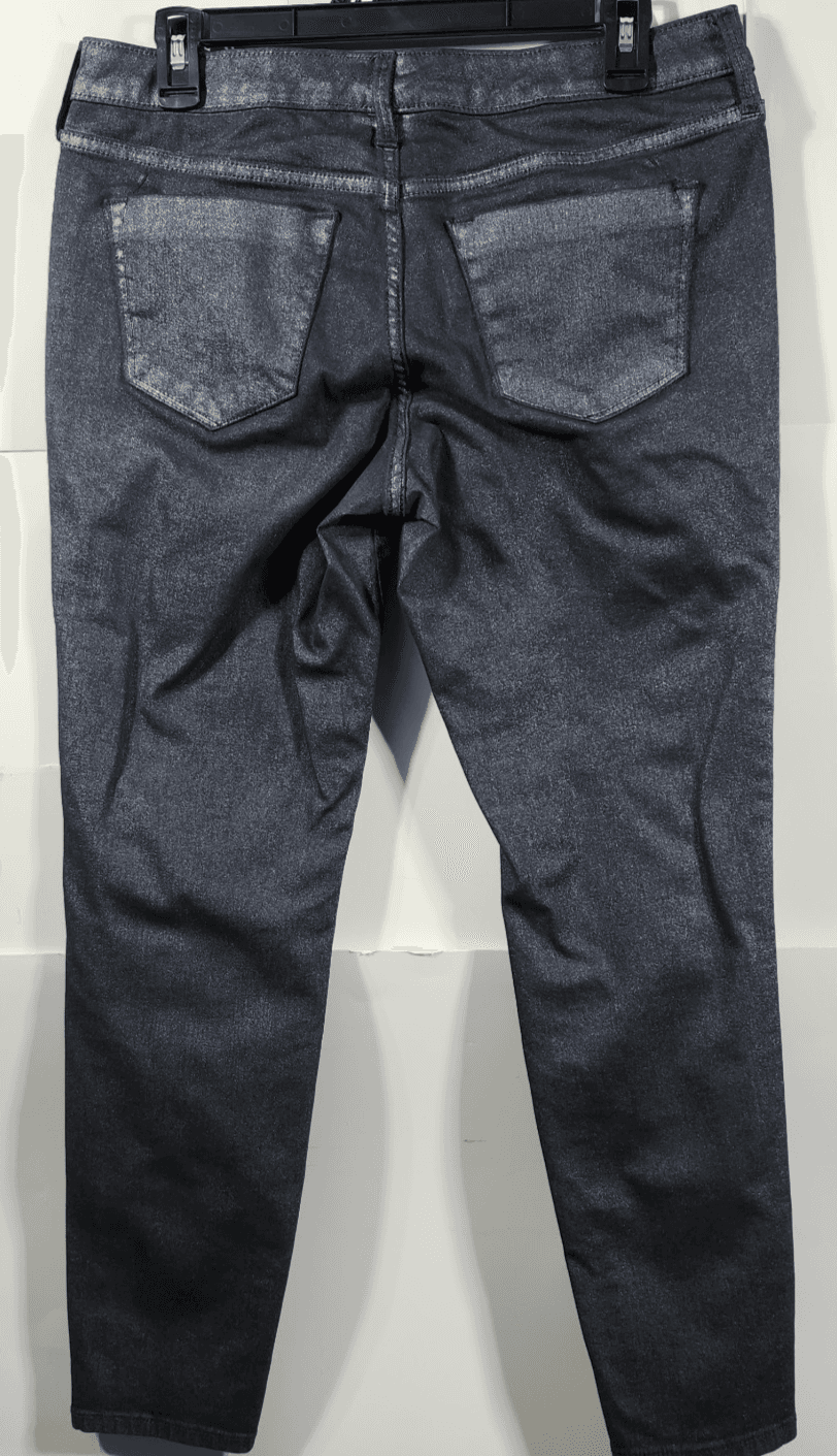 Mossimo Denim Mid Rise Jegging Black Jeans Super Stretch Size 10/30 - Thumbnail 6