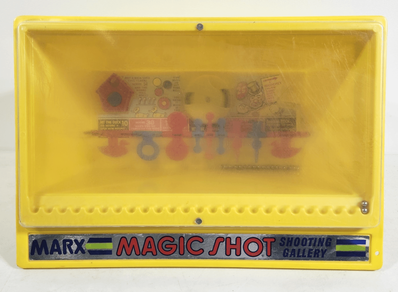 Vintage MARX Toys Magic Shot Shooting Gallery Game No Gun