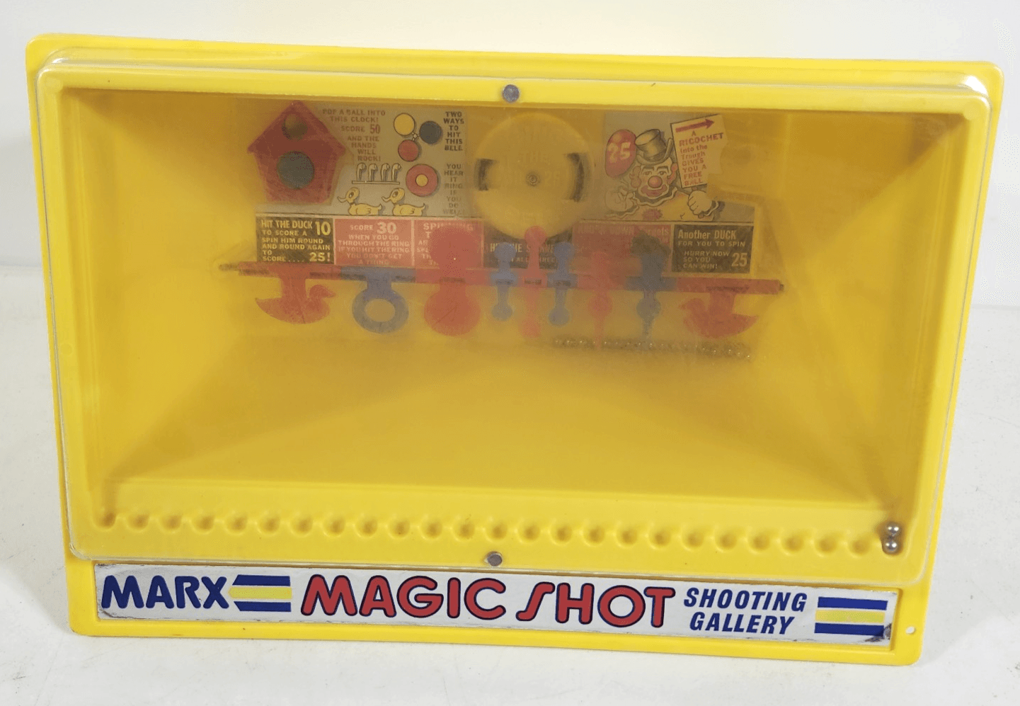 Vintage MARX Toys Magic Shot Shooting Gallery Game No Gun - Thumbnail 2