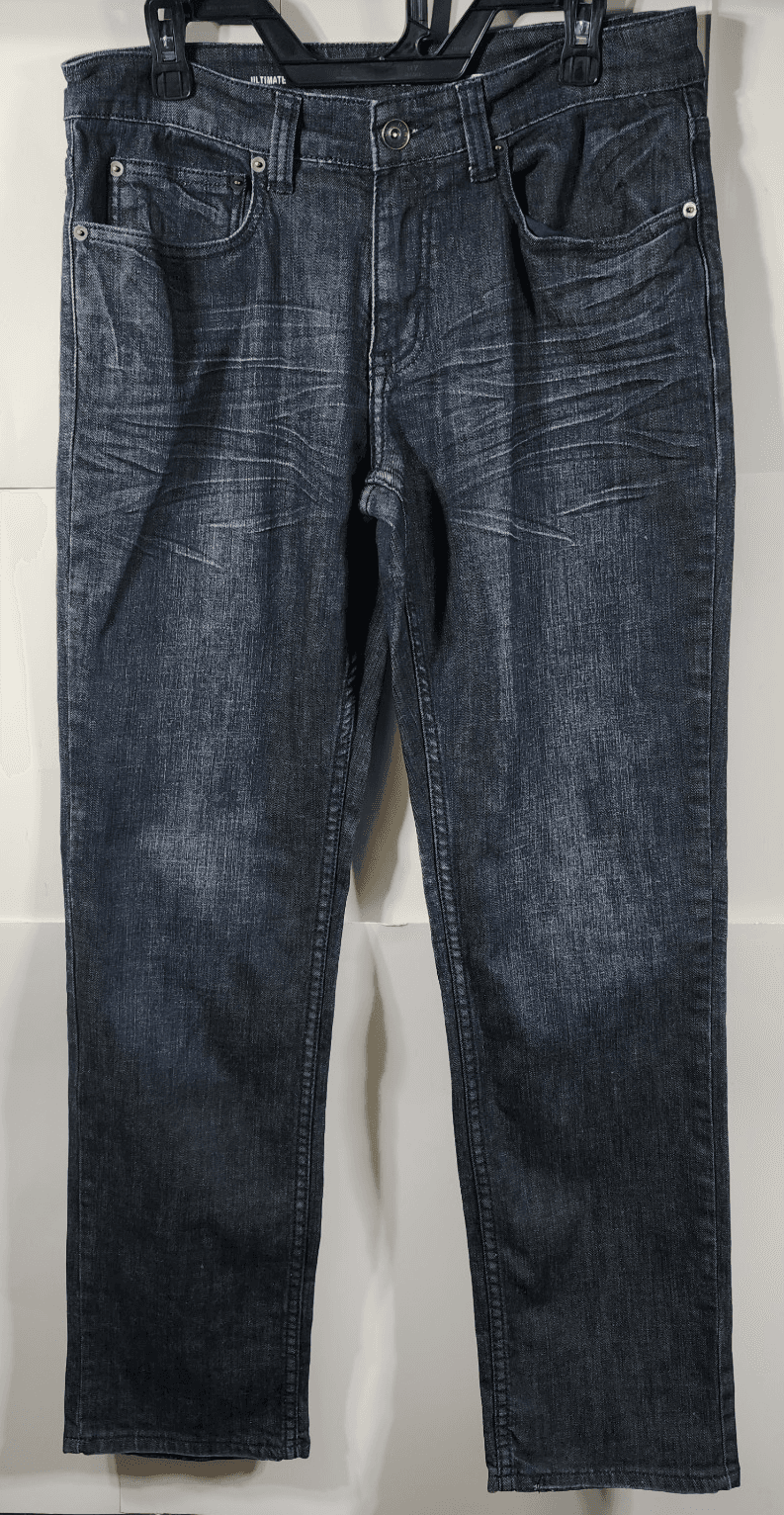 Urban Pipeline Jeans Mens 30x32 Relaxed Straight Blue Denim Pants - Thumbnail 5