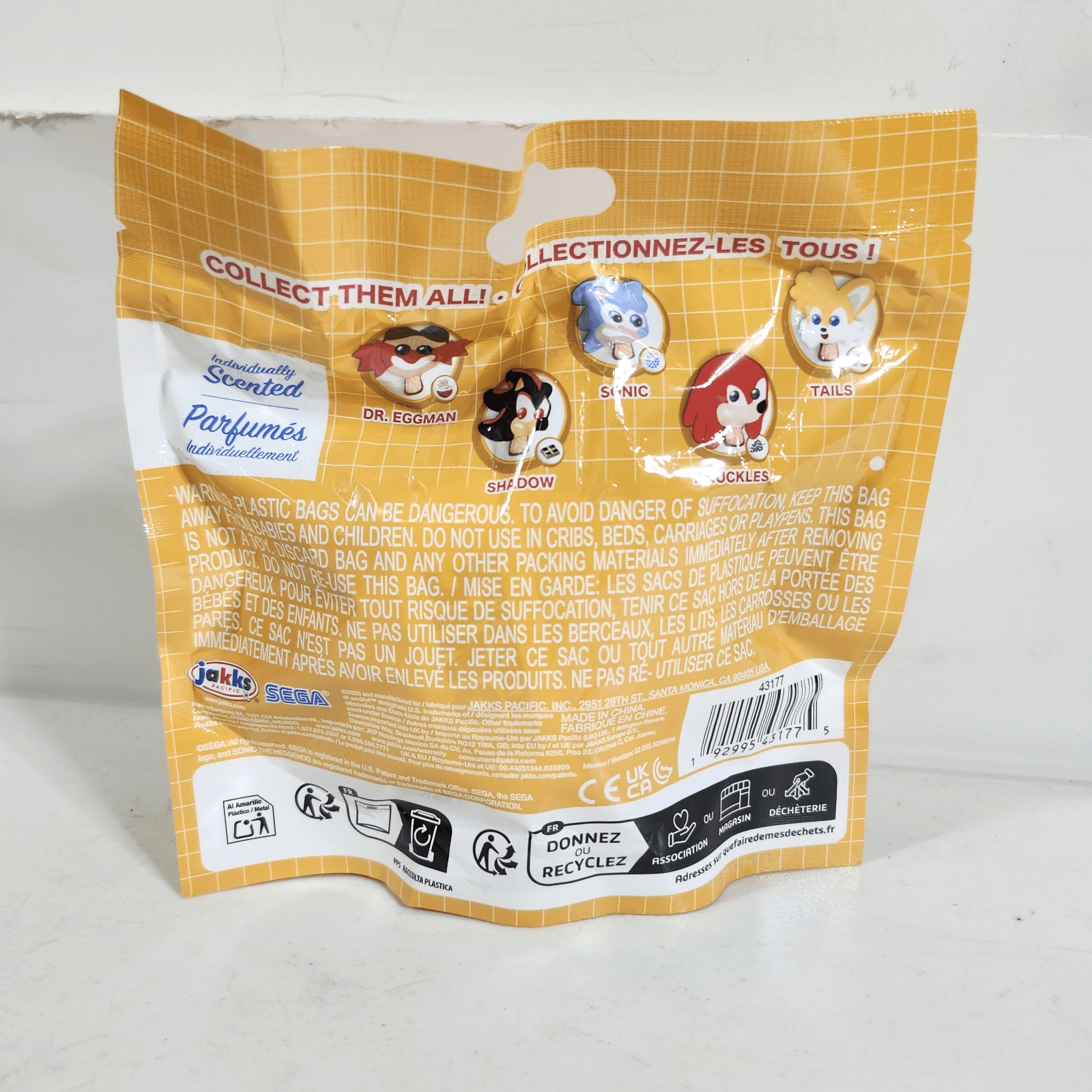Sonic The Hedgehog Jakks Pacific Dr. Eggman Ice Cream Plush 2026 NEW - Thumbnail 4