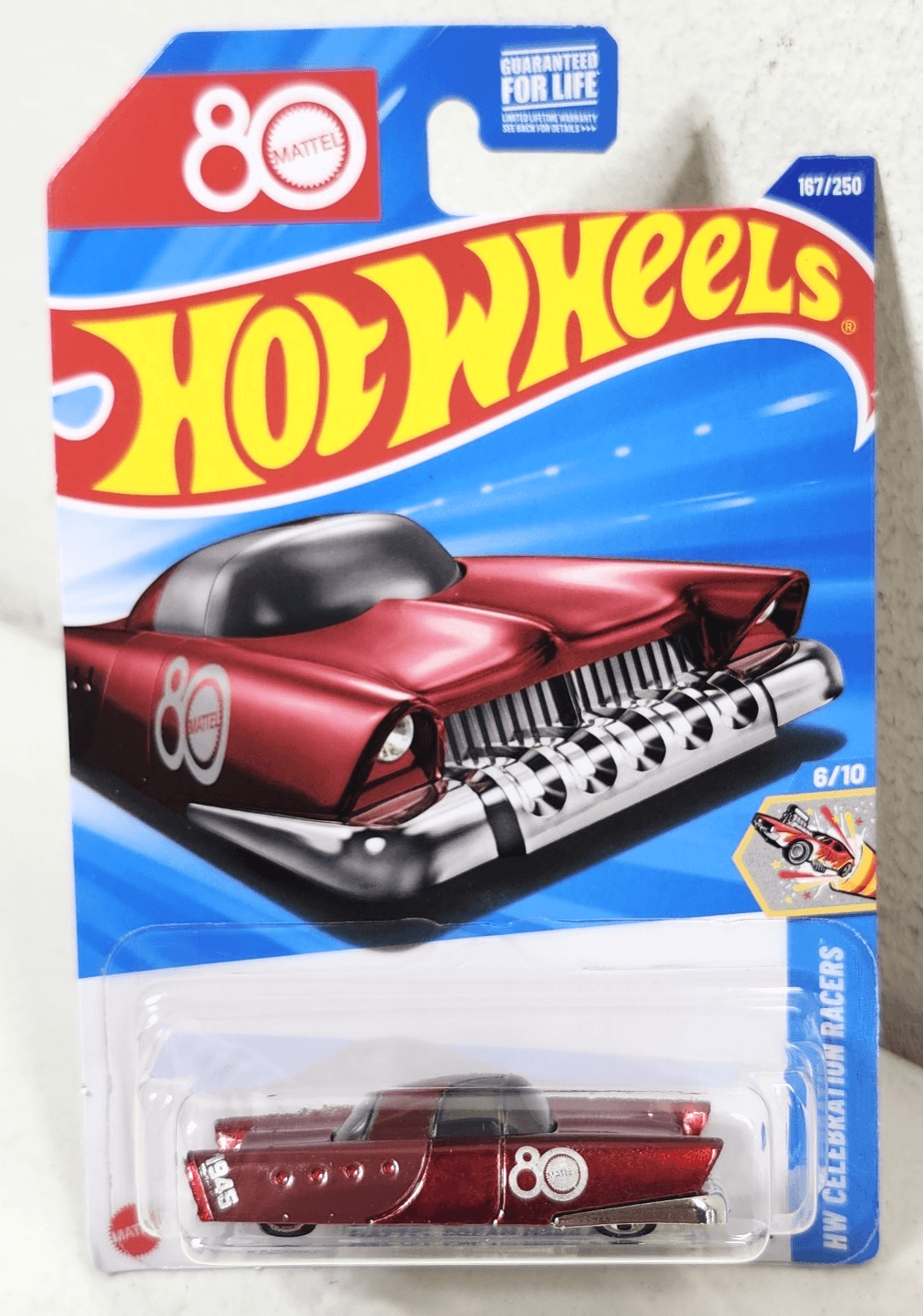 2025 Hot Wheels Red Mattel Dream Mobile Mattel 80 HW Celebration Racers NEW