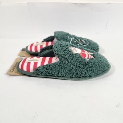 Dearfoams Women’s Size Large 9-10 Clog Slippers Cozy Comfort Green NEW - Thumbnail 5