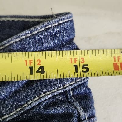 Lee Women's 4 Jeans Slender Secret Lower On The Waist Bootcut Blue Denim - Thumbnail 2