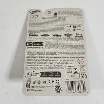Hot Wheels ‘60s Fiat 600D Modificado Summit Surge Silver Series 1/64 Car Toy NEW - Thumbnail 5