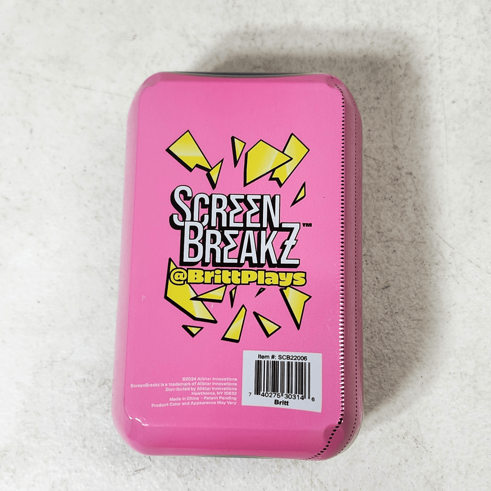 SBZ Screen Breakz Kids Toy Figure BrittPlays Sealed NEW - Thumbnail 2
