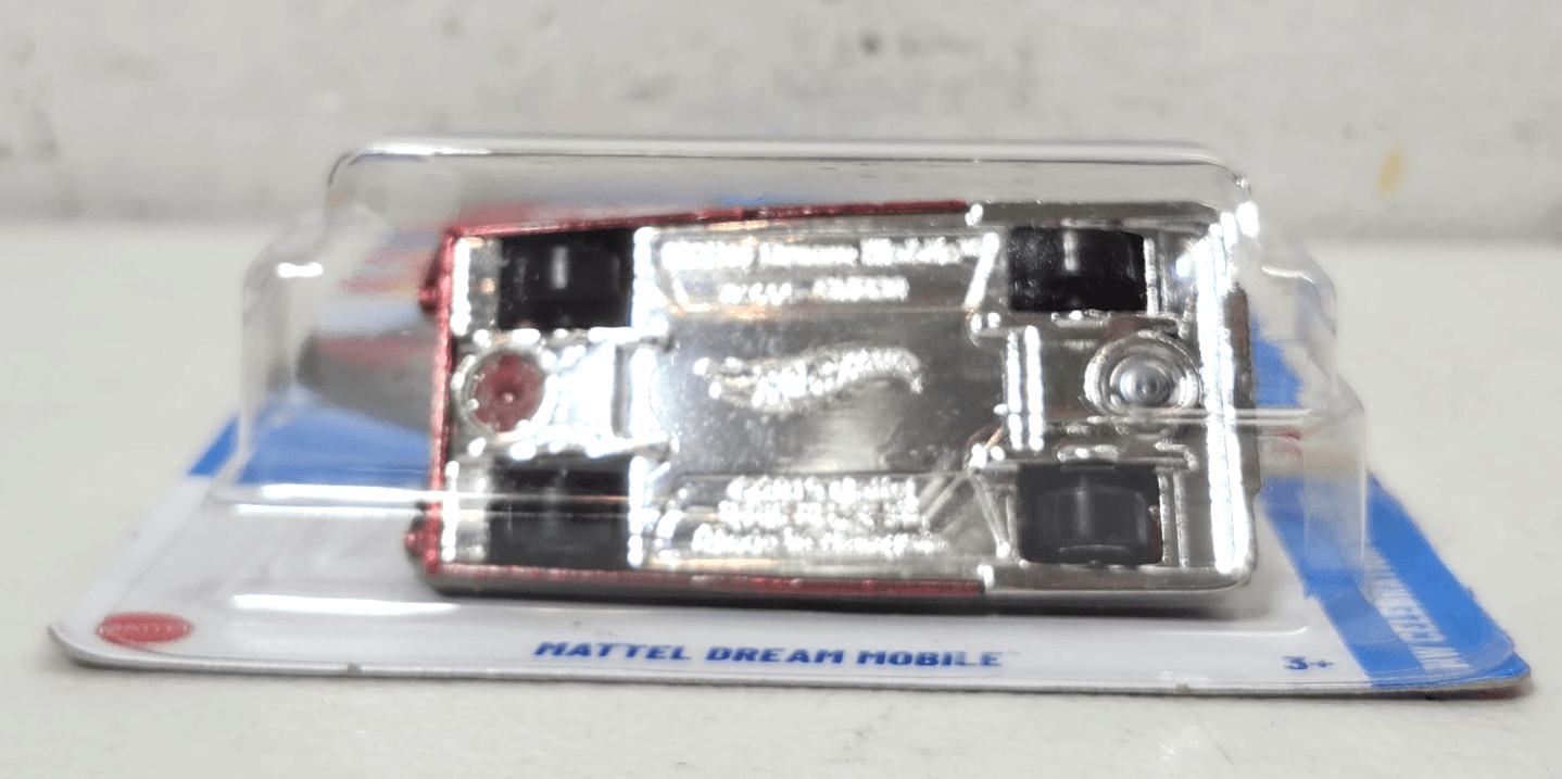2025 Hot Wheels Red Mattel Dream Mobile Mattel 80 HW Celebration Racers NEW - Thumbnail 4