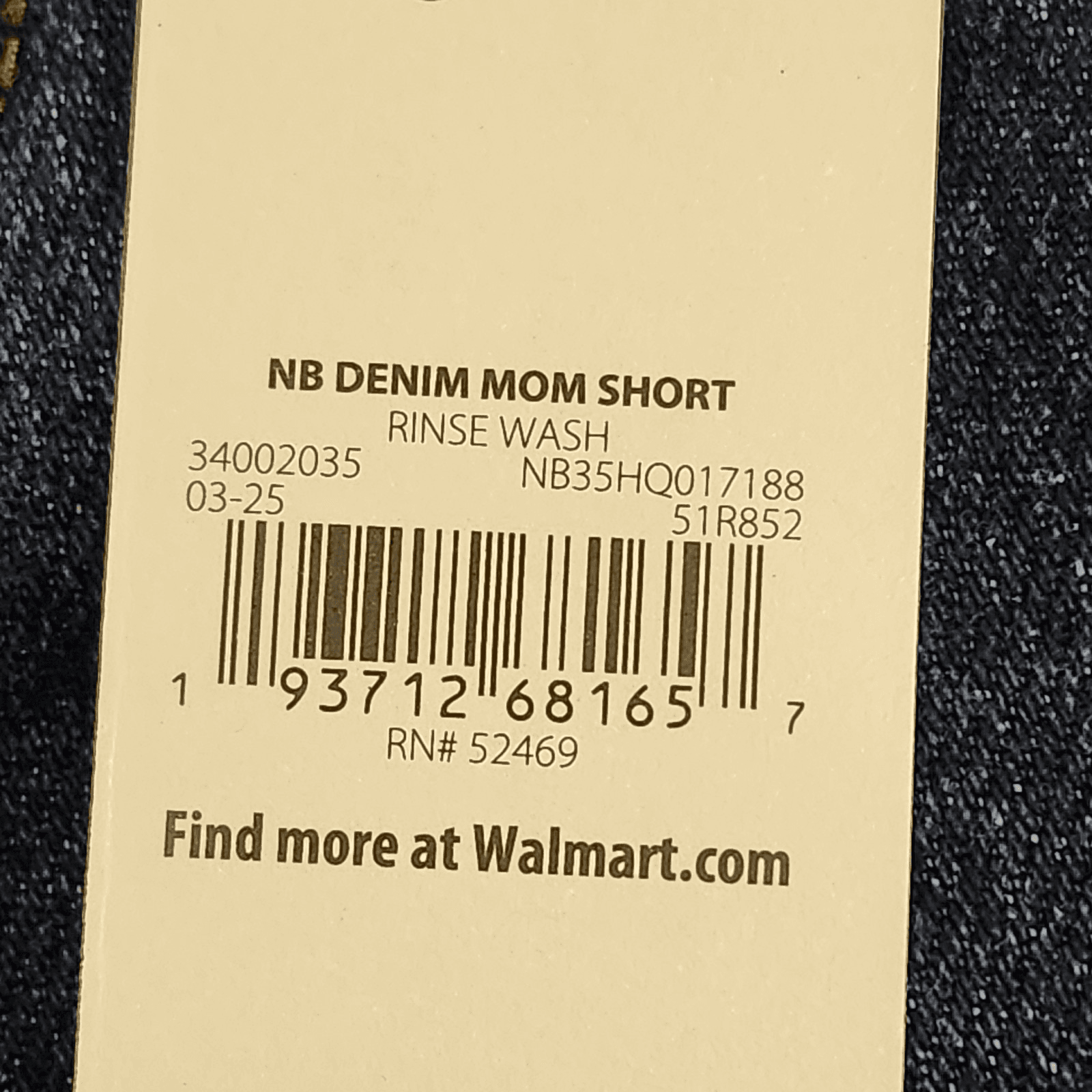 No Boundaries Denim Shorts Size 0 Womens High Rise Blue Stretch Mom NEW - Thumbnail 7