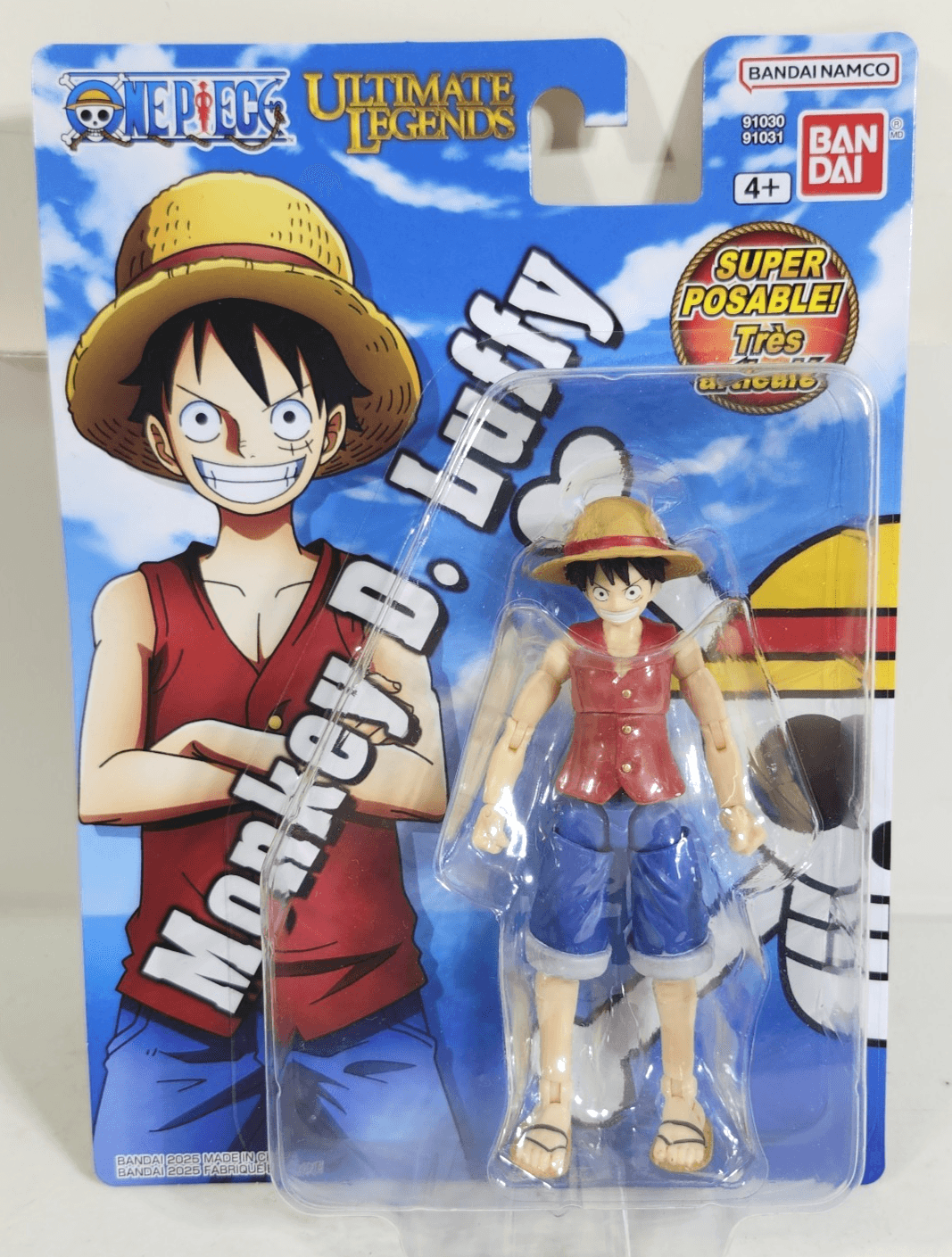 Bandai One Piece Ultimate Legends Monkey D Luffy Action Figure NEW