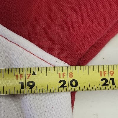 Tommy Hilfiger Mens 1/4 Zip Color Block Spell Out Sweatshirt Size S Y2K Hip Hop - Thumbnail 2
