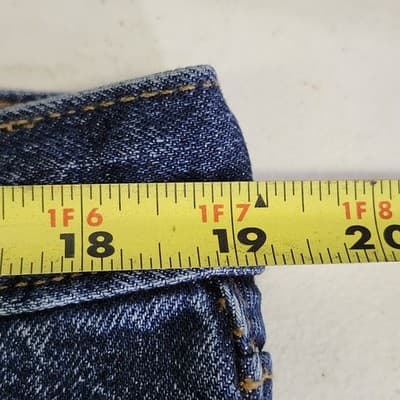 Old Navy Men's Built-In Tough Jeans 38x30 Blue Denim Pants - Thumbnail 2