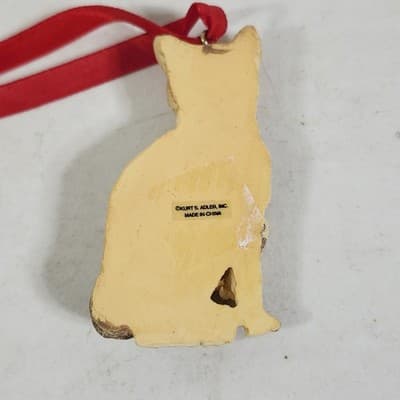 Tabby Cat Christmas Tree Ornament - Thumbnail 5