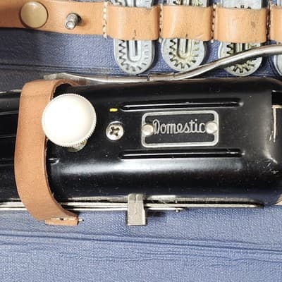 Vintage Buttonholer Domestic Rotary Sewing Machine Accessories & Manual - Thumbnail 4