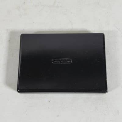 Vintage Wildflower Black Lacquer Small Tissue Compact Box with Interior Mirror - Thumbnail 6
