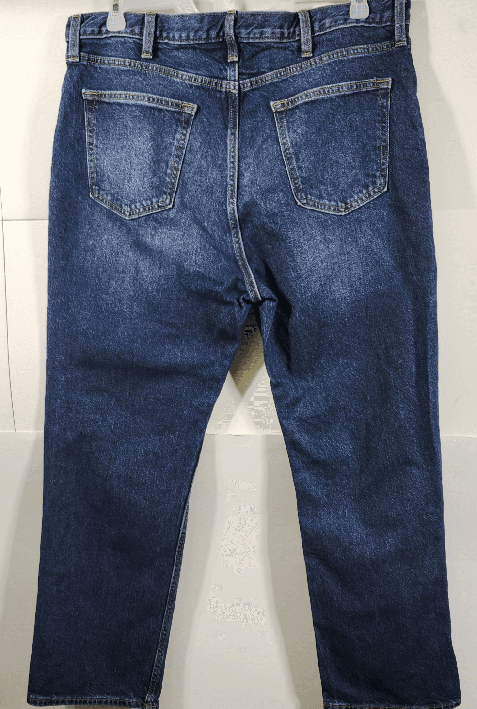 Old Navy Men's Built-In Tough Jeans 38x30 Blue Denim Pants - Thumbnail 6